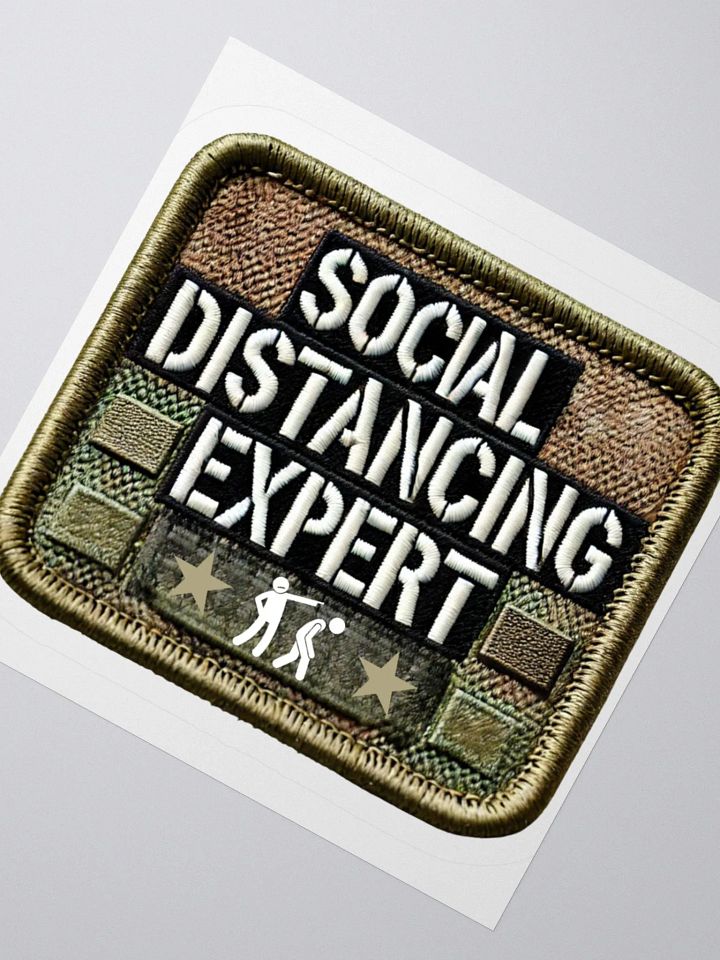 Social Distancing Expert Sticker product image (4)