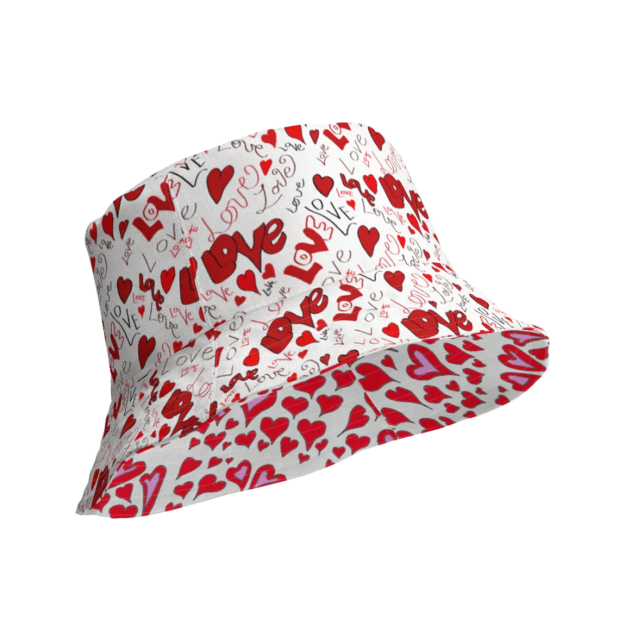 Love and Hearts Bucket Hat product image (10)