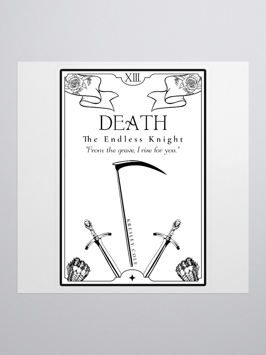 Death Card Sticker product image (1)