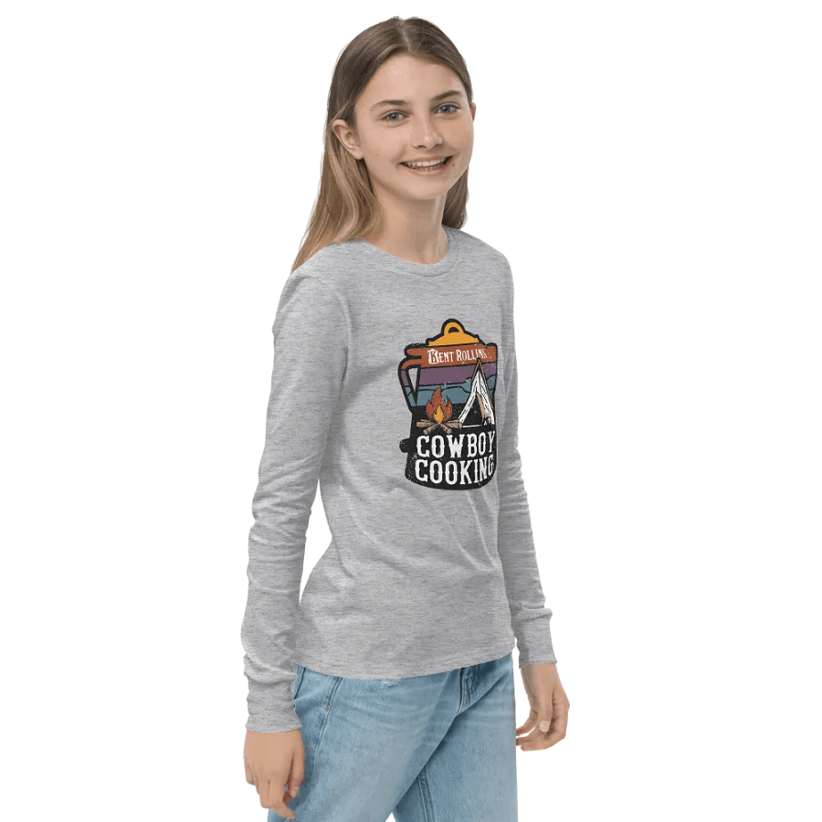 Cowboy Coffee Pot Long Sleeve Kids product image (23)
