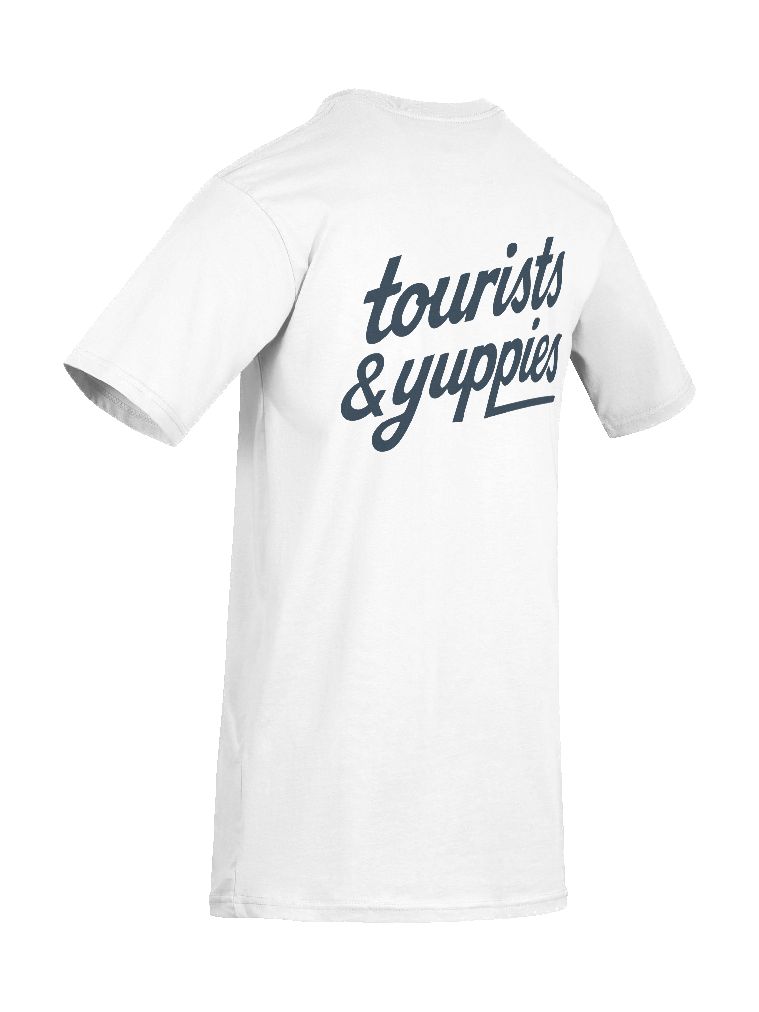 Tourist & Yuppies Printed Premium Heavyweight White Tee product image (10)