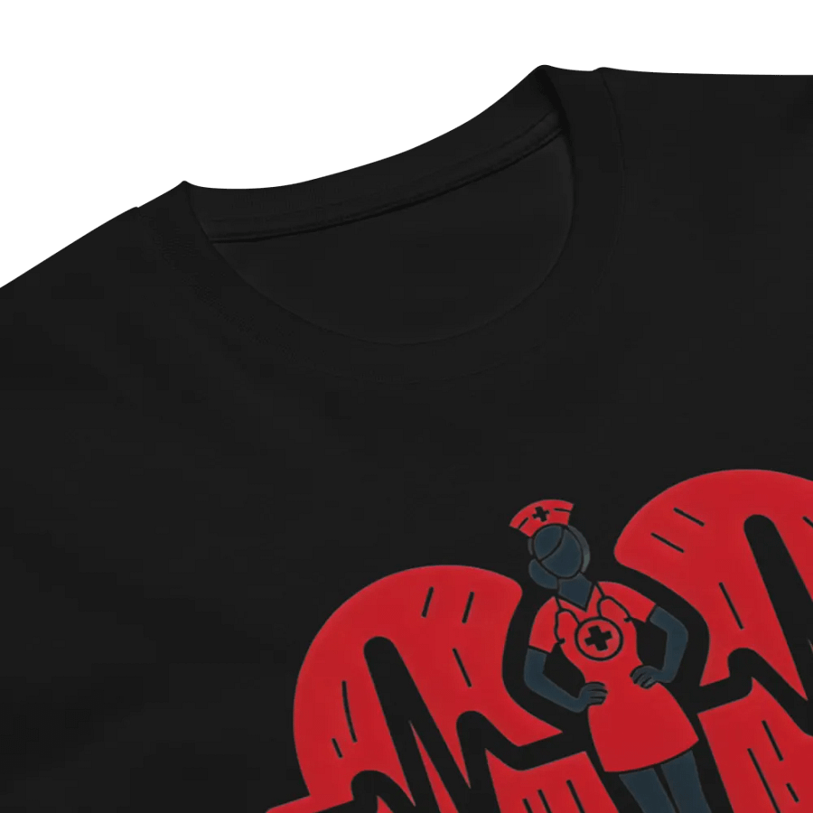 Heartbeat Hero Nurse T-Shirt product image (8)