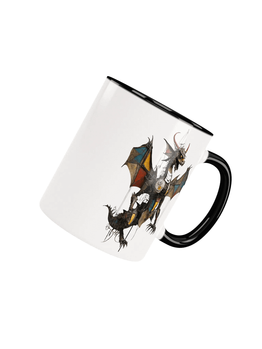 Mechanical Dragon Steampunk Ceramic Mug product image (41)