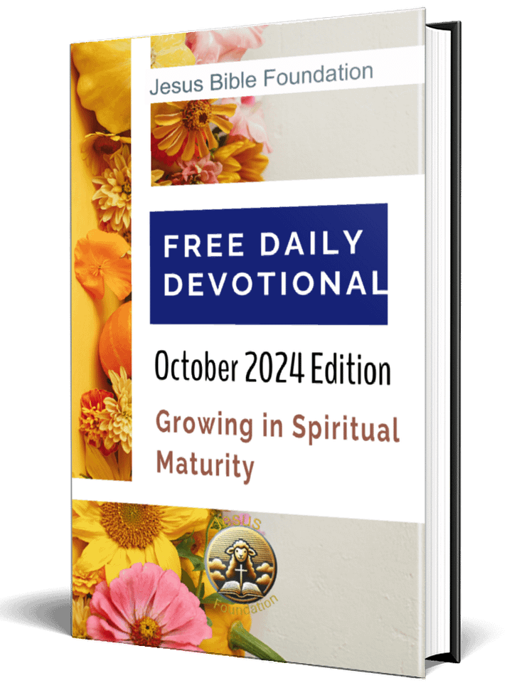 FREE DAILY DEVOTIONAL October 2024 Edition Growing in Spiritual Maturity product image (1)