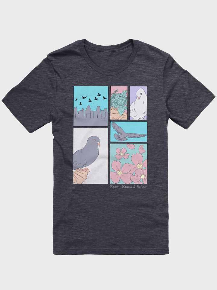 Pastel Pigeon Rescue & Rehab Tee Shirt product image (31)