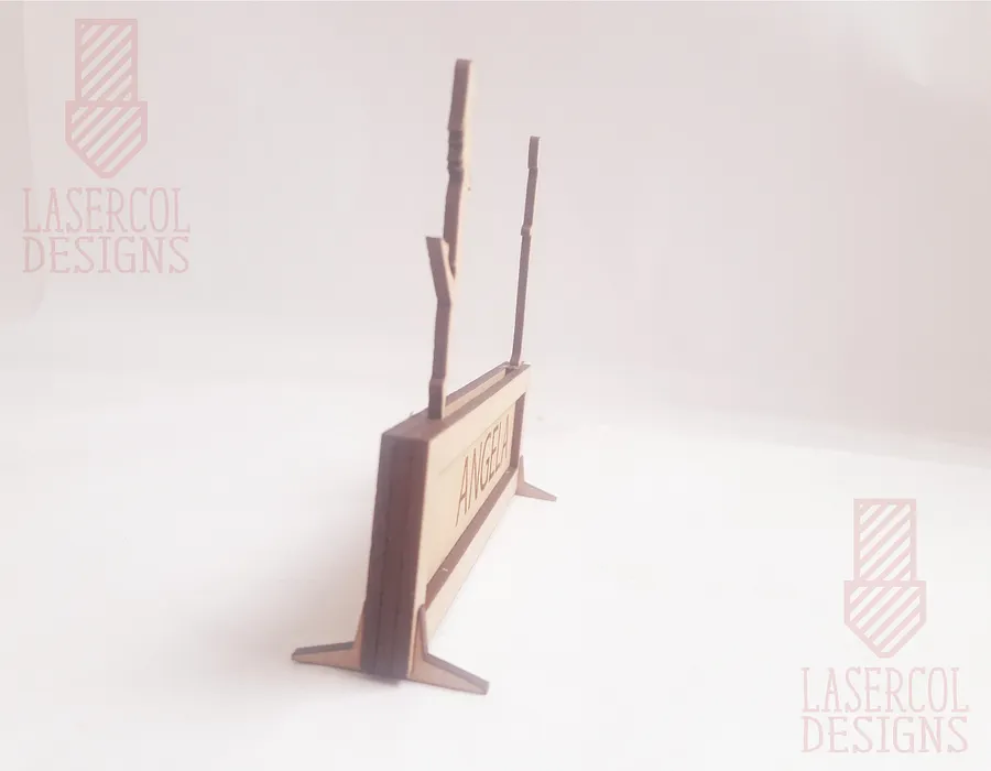 I love you sliding plaque - Laser Cut Files product image (10)