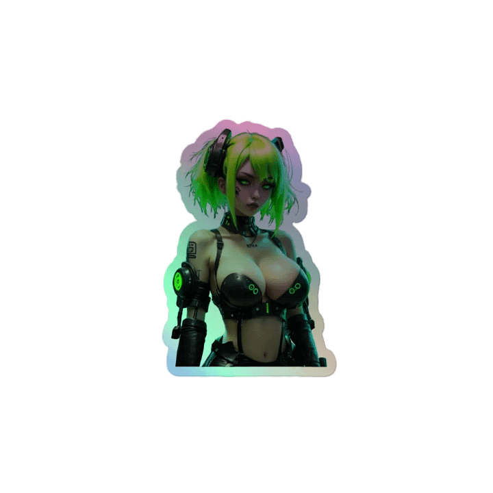 Neon Cyberpunk Vibes Sticker Set product image (2)