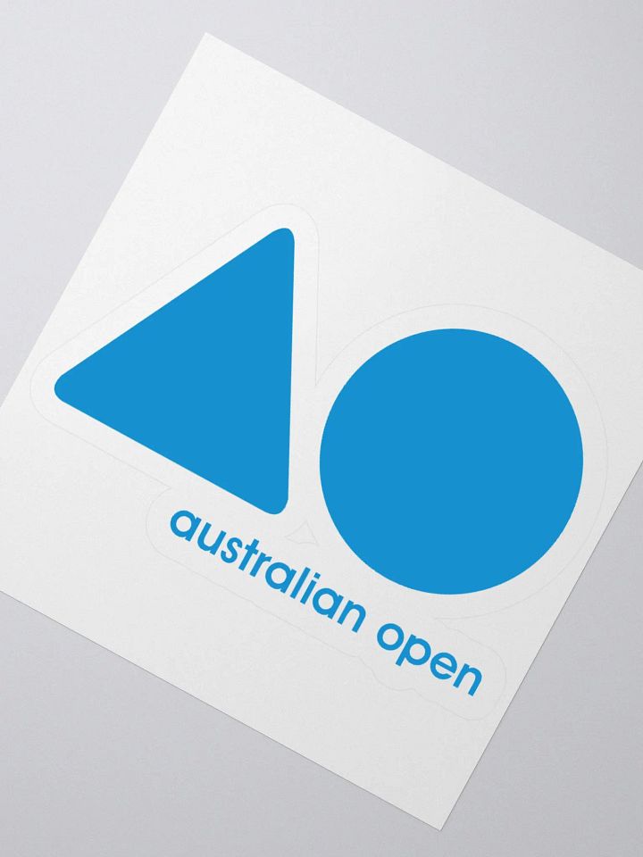 Australian Open Minimalist Sticker Set product image (6)
