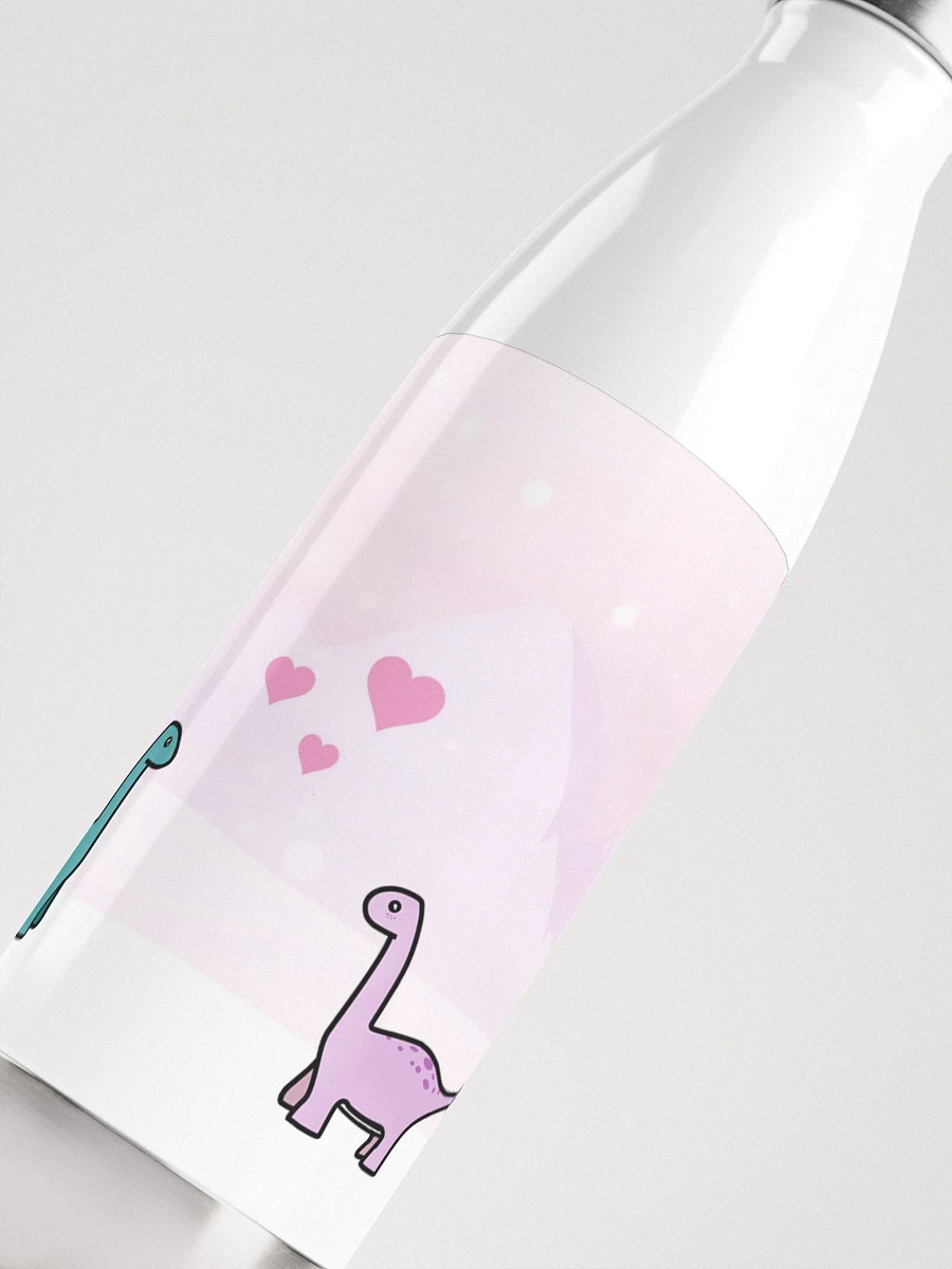 Pink & Blue Dinos - Steel Water Bottle product image (5)