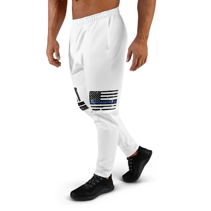 Nik The Hat | All-Over Print Men’s Joggers – Summer ’25 BACK THE BLUE Edition product image (1)