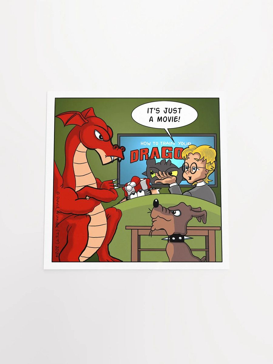 It's Just a Movie - Resident Dragon Poster product image (4)