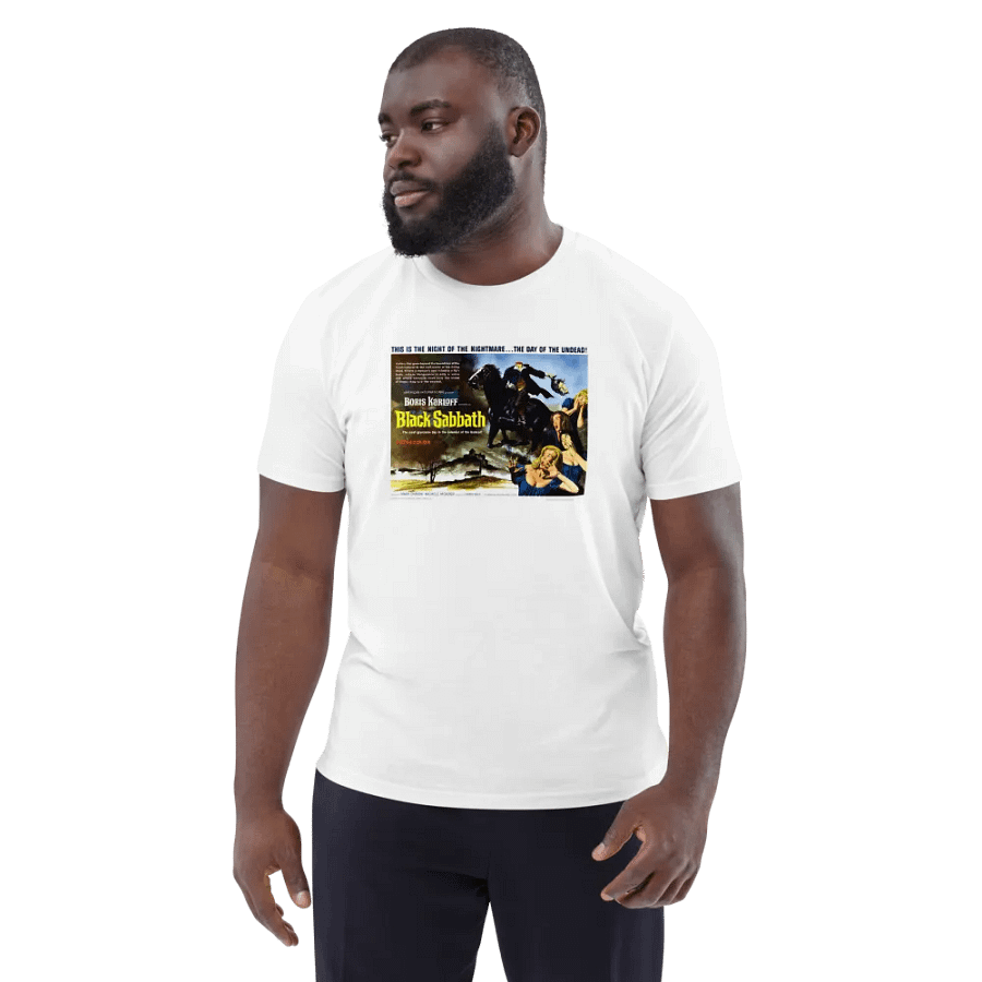 THE HORROR MOVIE Black Sabbath a man without head shirt product image (3)