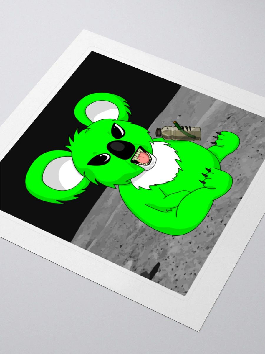 Menacing Koala Grenade Launcher Stickers product image (3)