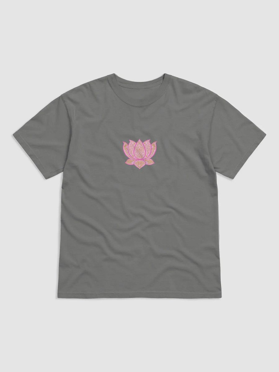Lotus Bloom Gold Pattern T-Shirt product image (1)
