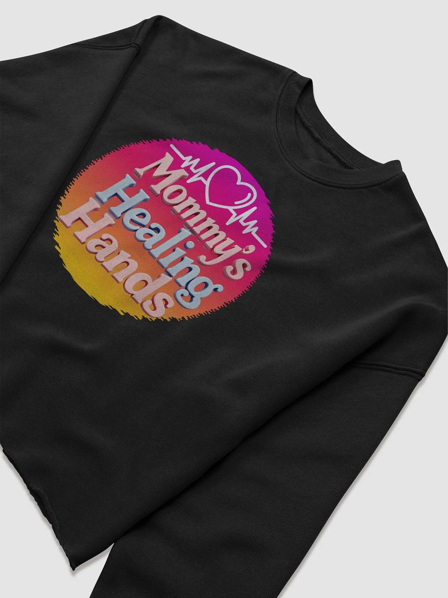 Mommy's Healing Hands Crop Sweatshirt product image (24)
