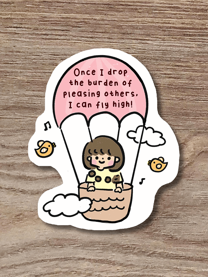 Free myself | Positivity Glitter Sticker product image (1)
