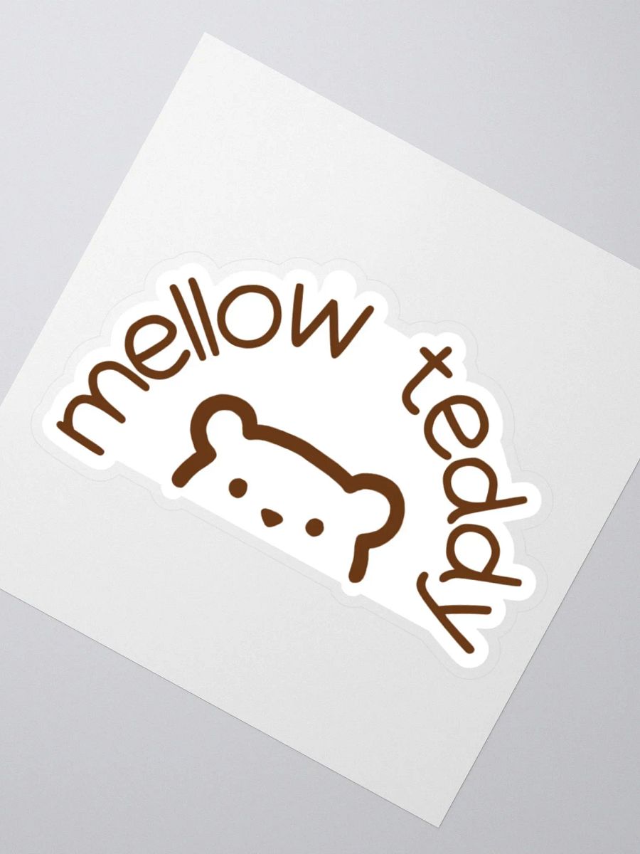 Mellow Teddy Sticker product image (2)