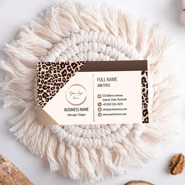 Leopard - Business Card Template product image (2)