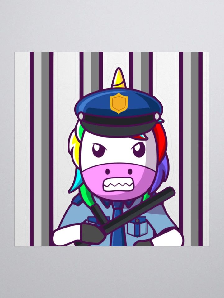 14. Horny Jail Warden Sticker product image (1)