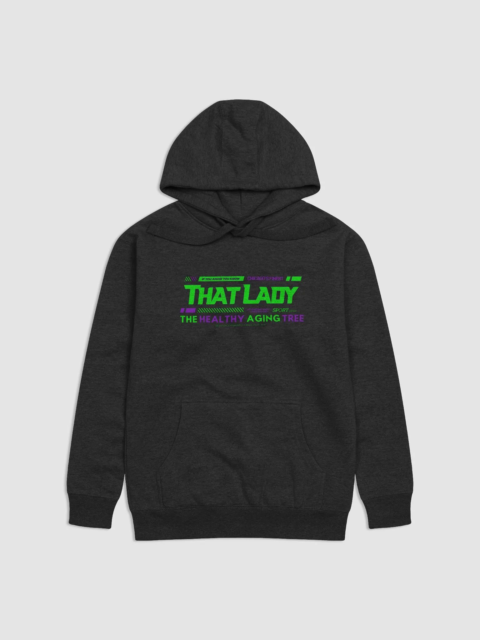That Lady Chicago Hoodie (Neon Edition) product image (1)