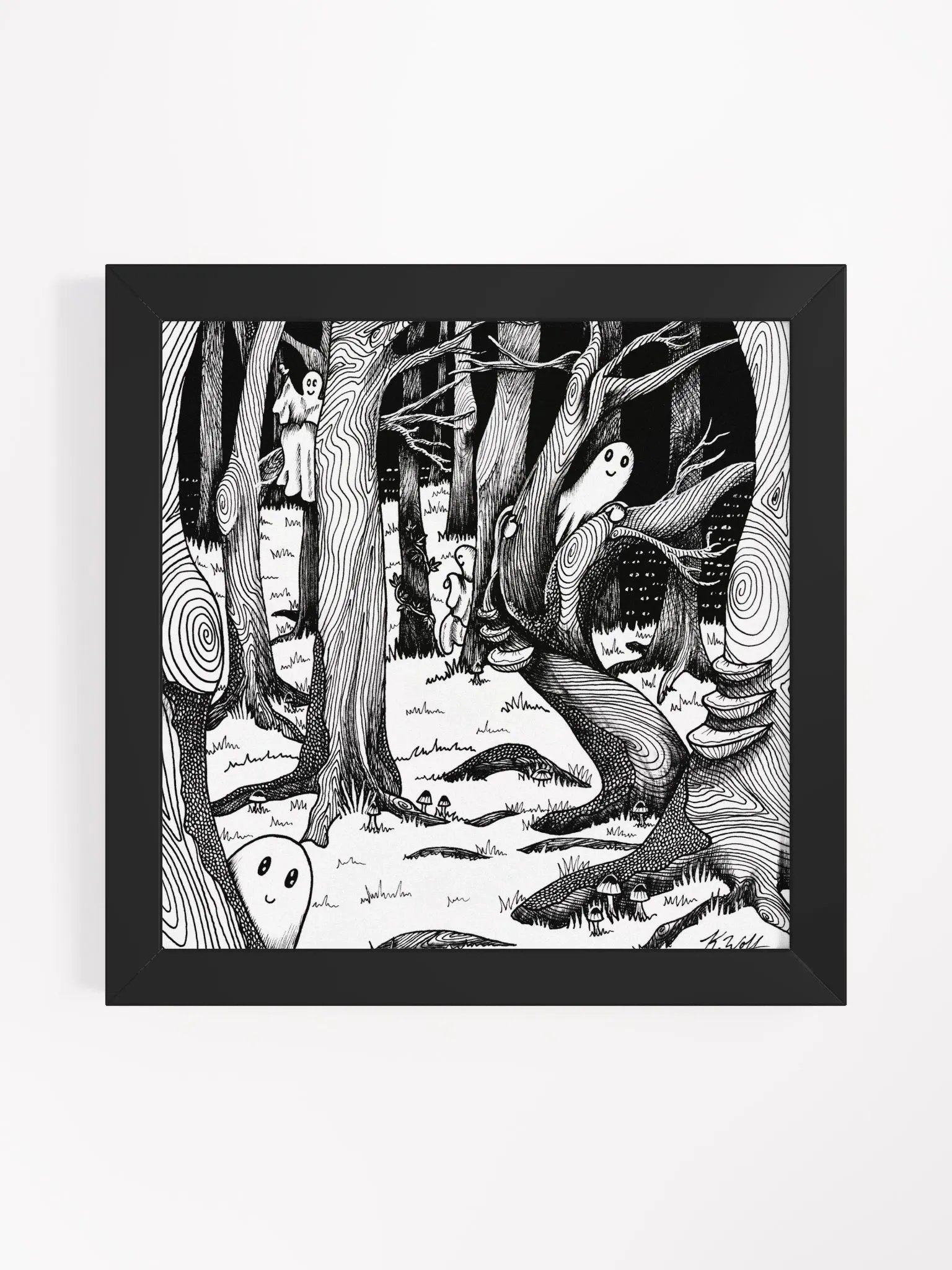 Spooky Hollow Framed Poster product image (1)