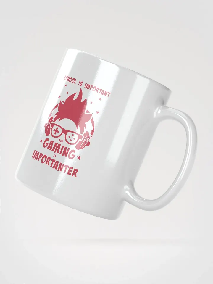 School is Important But Gaming is Importanter Coffee Mug product image (2)