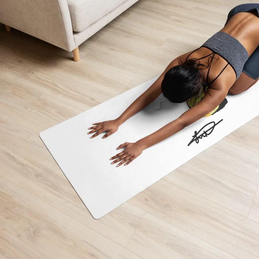 Arigato Neko Volleyball Yoga Mat product image (12)