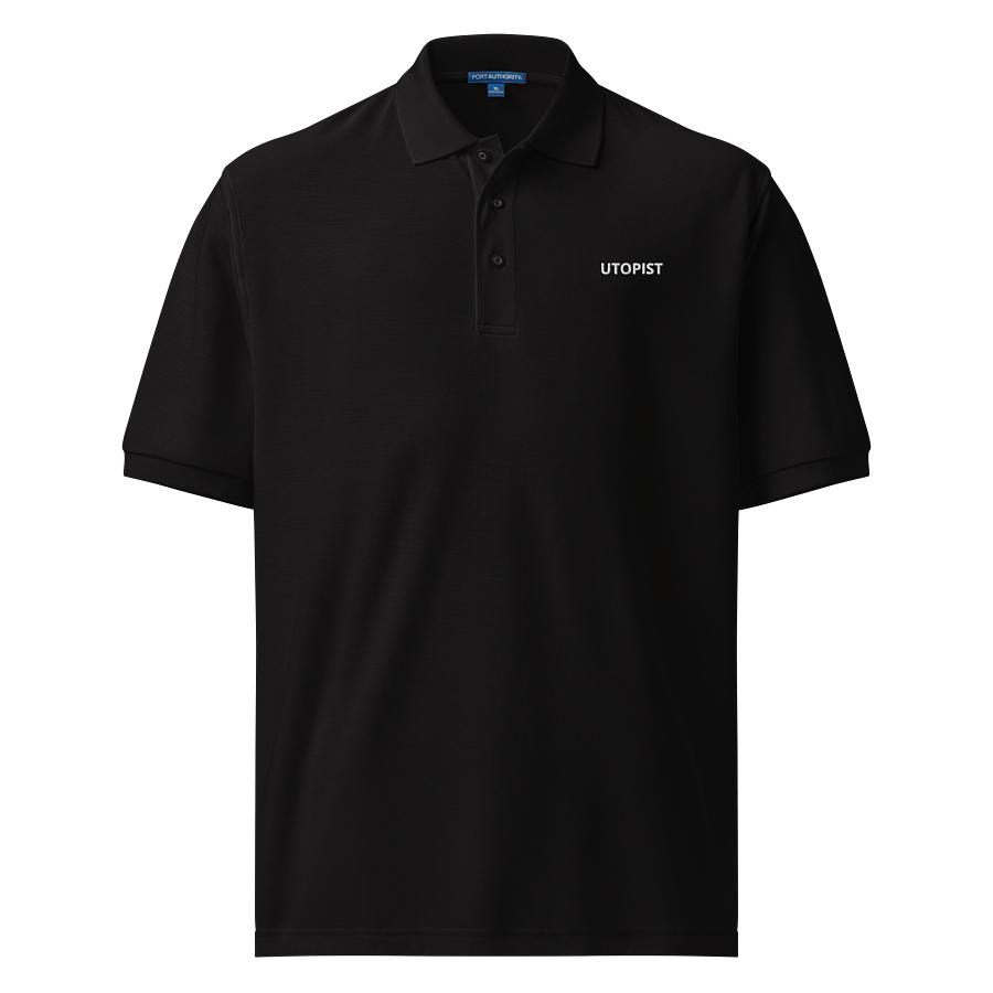 POLO SHIRT UTOPIST Black product image (1)