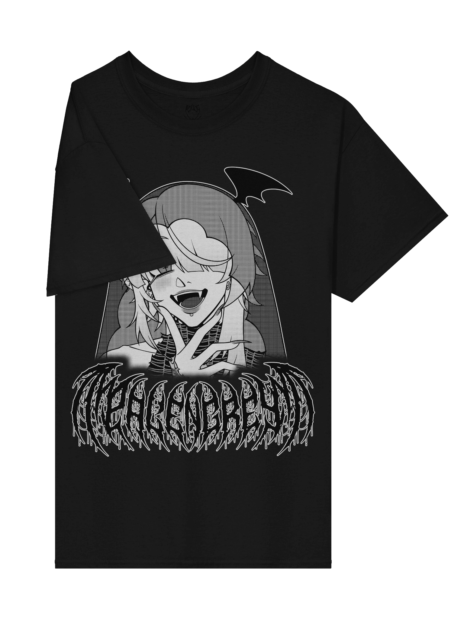 [LIMITED] palengrey metal shirt (halloween b&w ver.) product image (4)