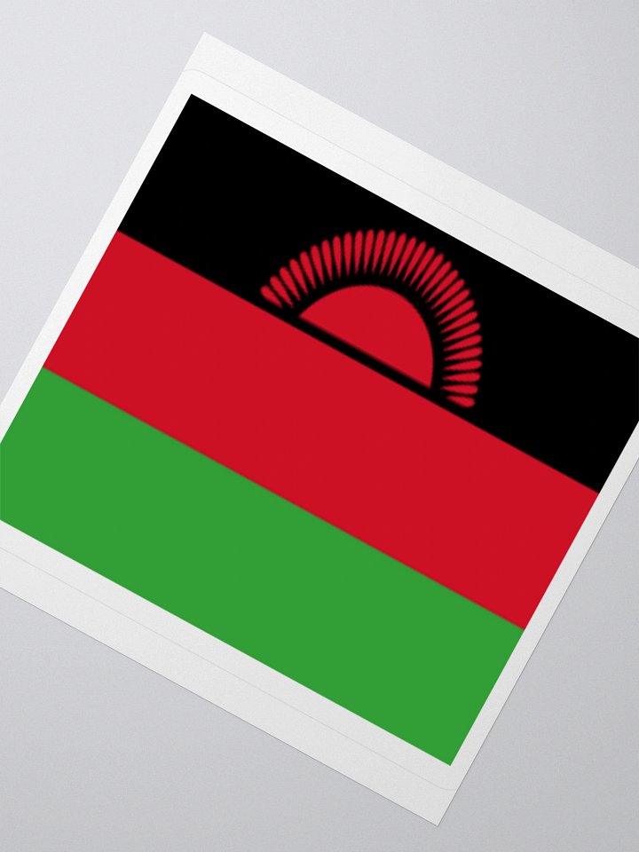 Exclusive Malawi Flag Sticker – High-Quality Vinyl for Indoor Use product image (4)