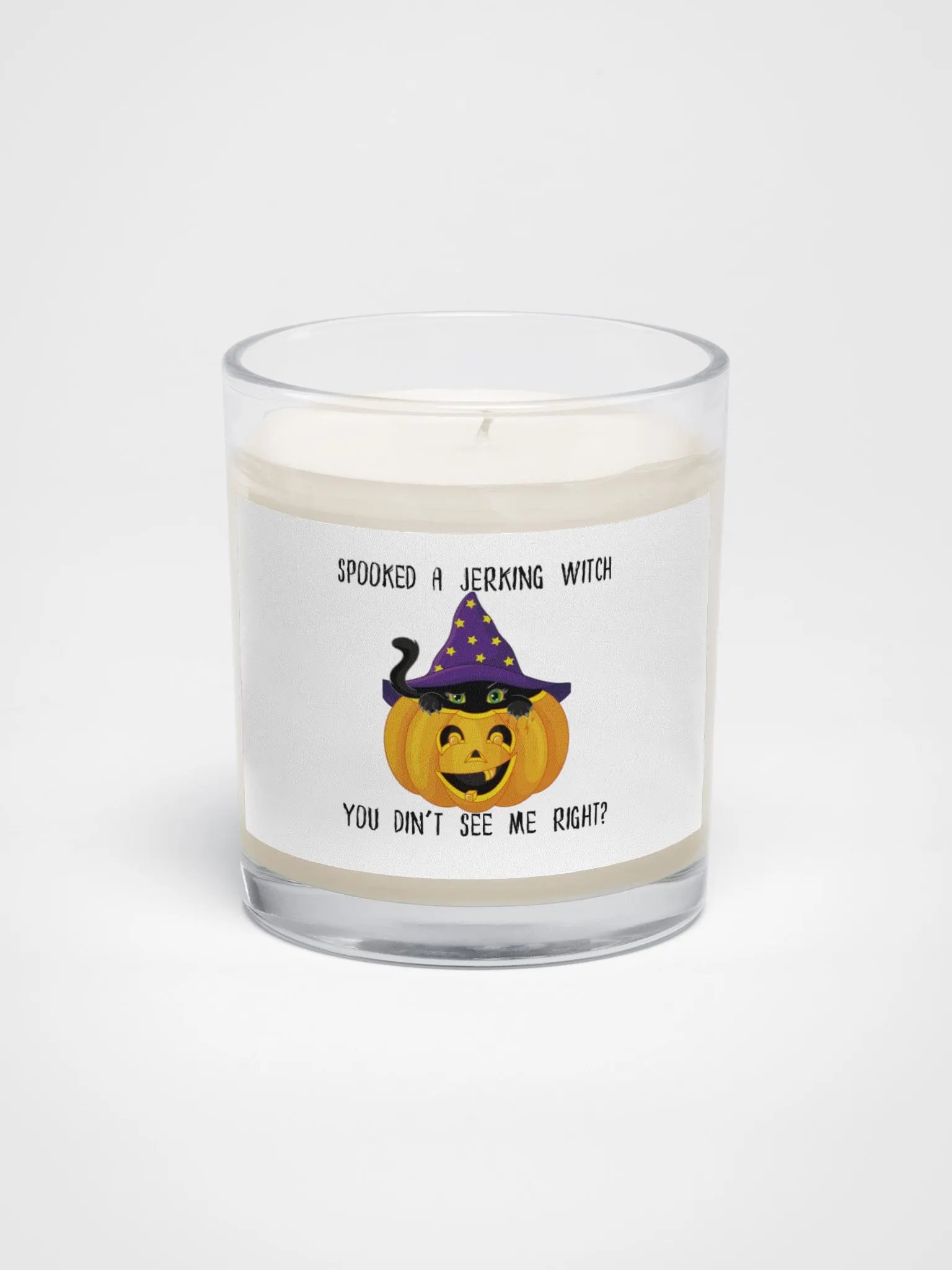 Witch's Hat Cat Soy Wax Candle product image (1)