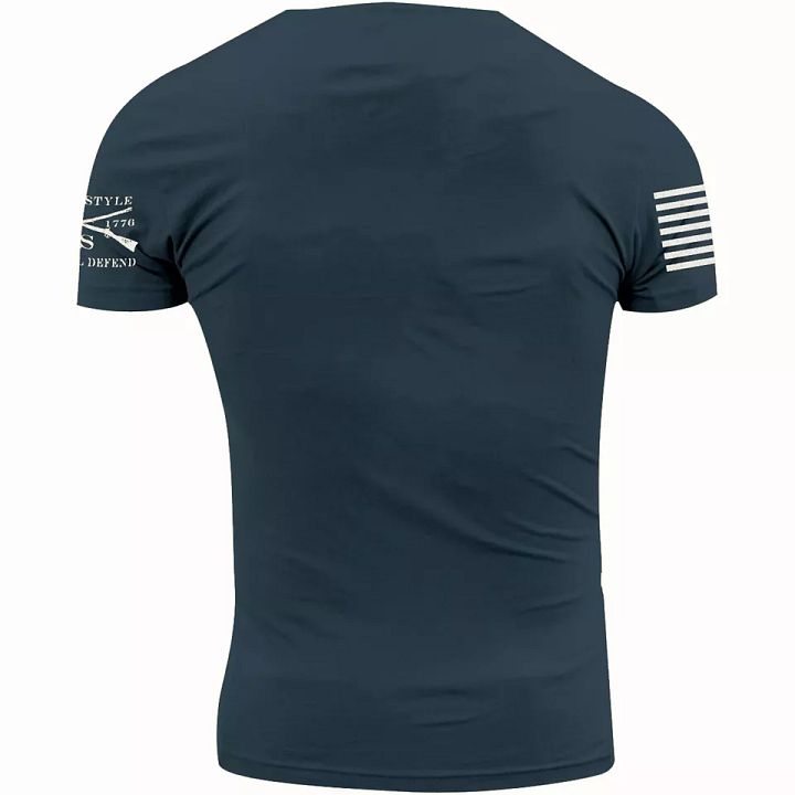 Grunt Style This We'll Defend Flag 2.0 T-Shirt - Blue product image (1)
