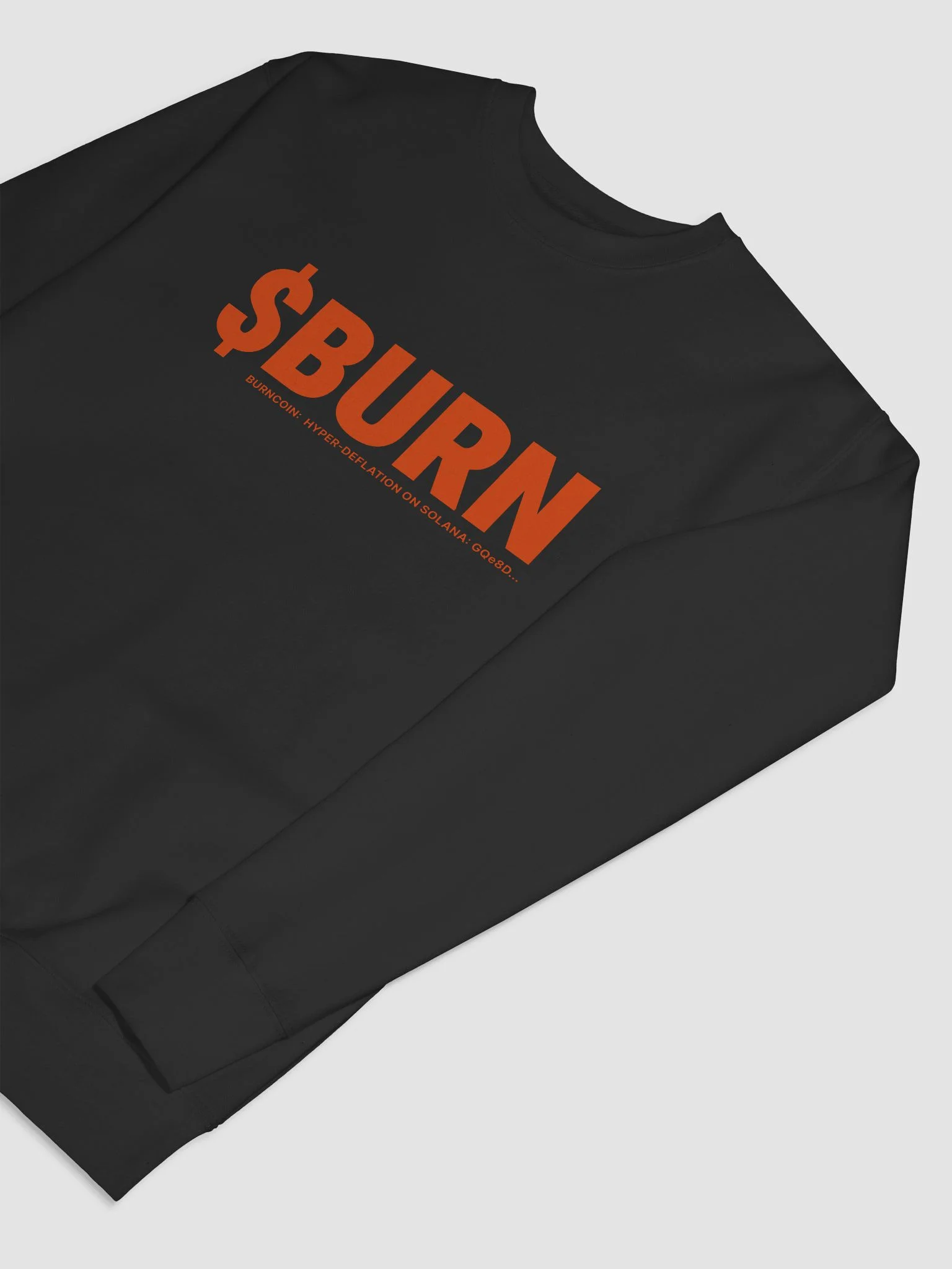 $BURN Sweatshirt - Red on Dark product image (27)