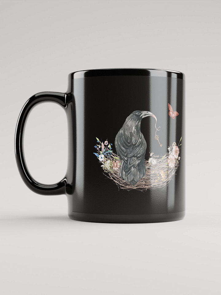 Crackle’s Key | Black Glossy Mug product image (2)