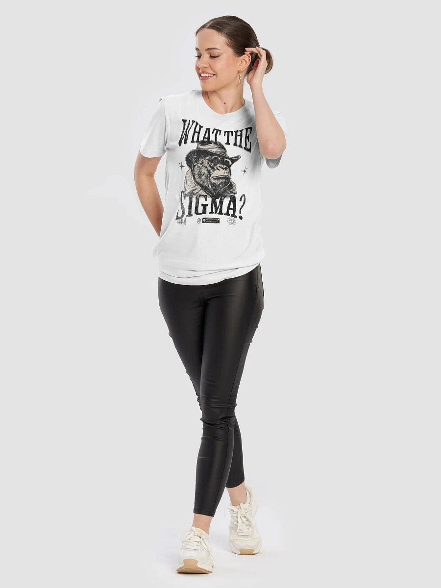 Funny What The Sigma? Ironic Meme T-Shirt product image (103)