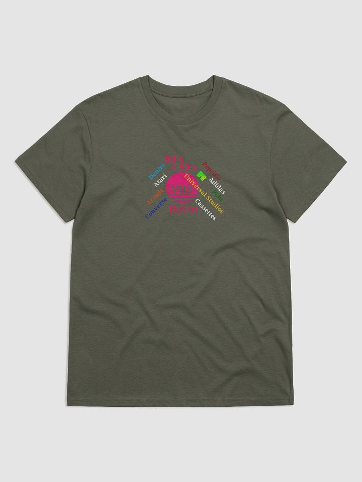 Retro VHS Vintage Word Collage T-Shirt product image (1)