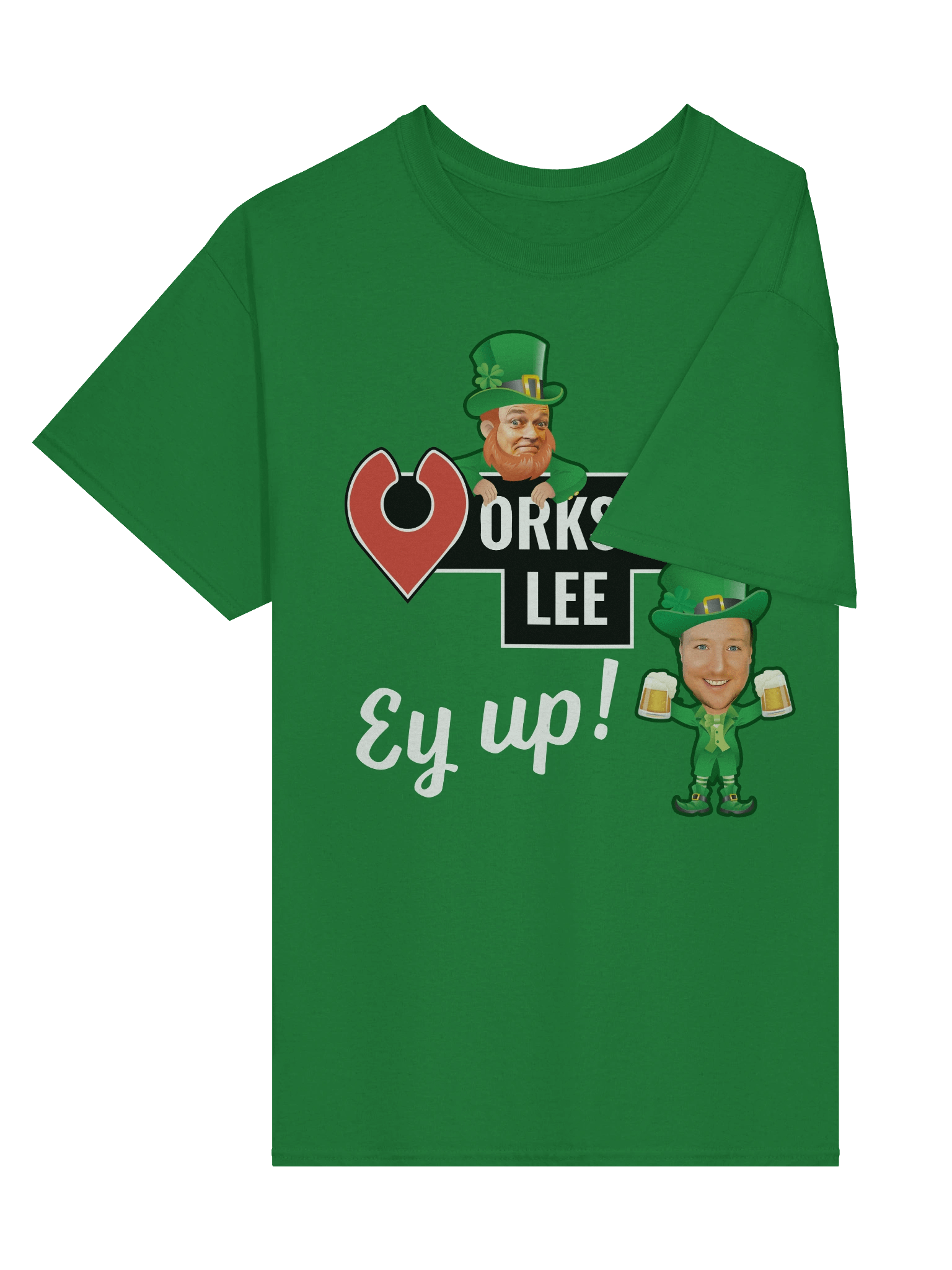 Luck of the Yorkshire Lee T-Shirt product image (3)