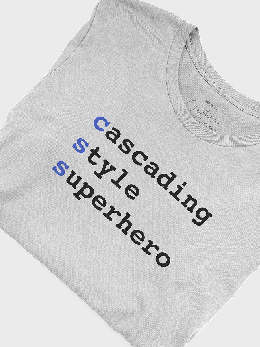 CSS Cascading Style Superhero T-Shirt product image (3)