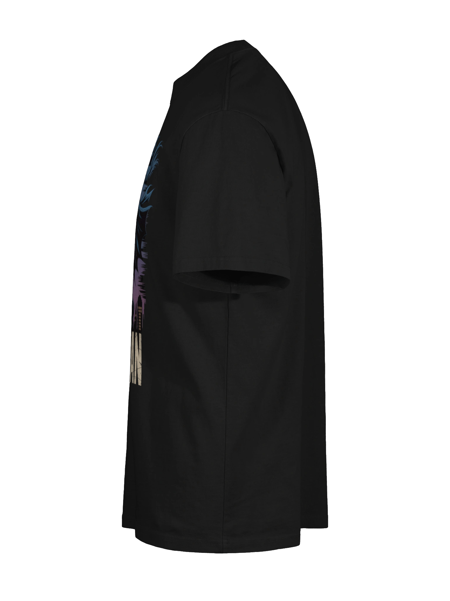 Nocturnal Perch: I'm Batman Oversized Faded T-Shirt product image (10)