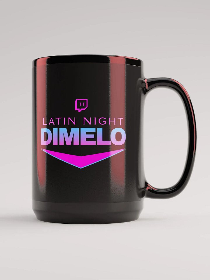 Latin night dimelo black mug product image (1)