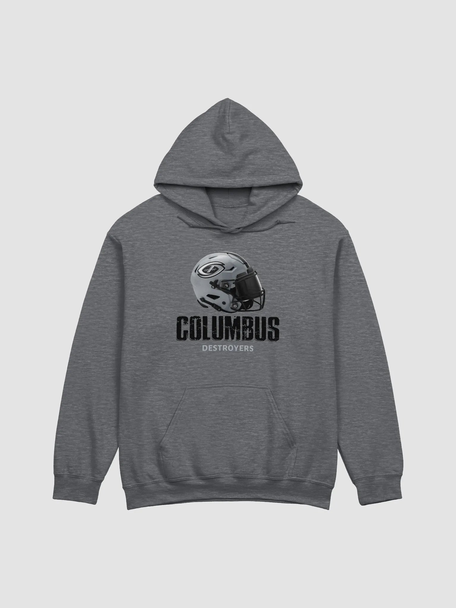 Columbus Destroyers Helmet Hoodie by Gildan product image (2)