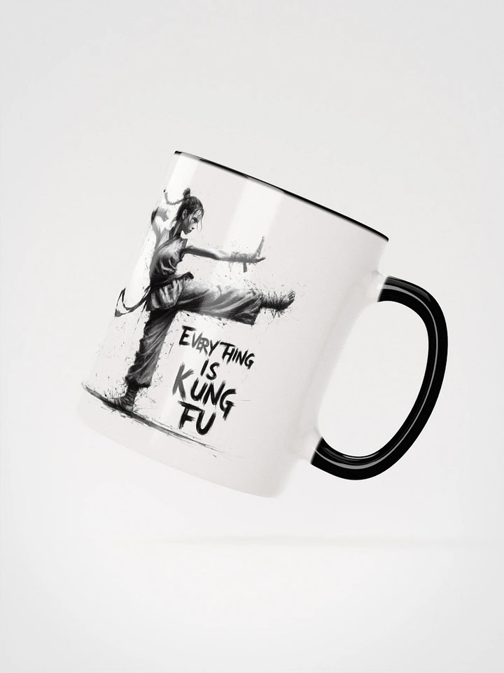 Kung Fu Kick Ceramic Mug product image (1)