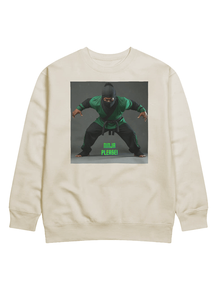 Ninja Please Long Sleeve Shirt product image (4)