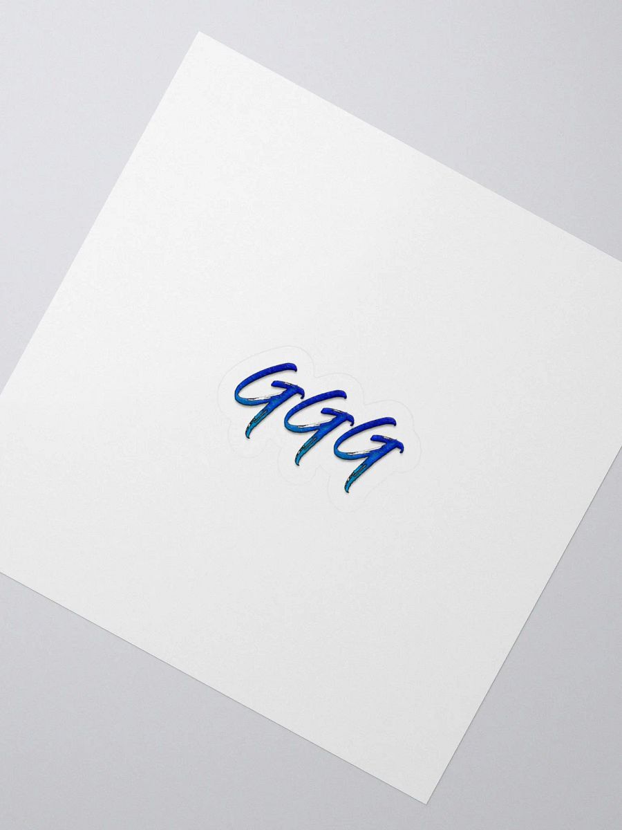 GGG Logo Stickers product image (2)