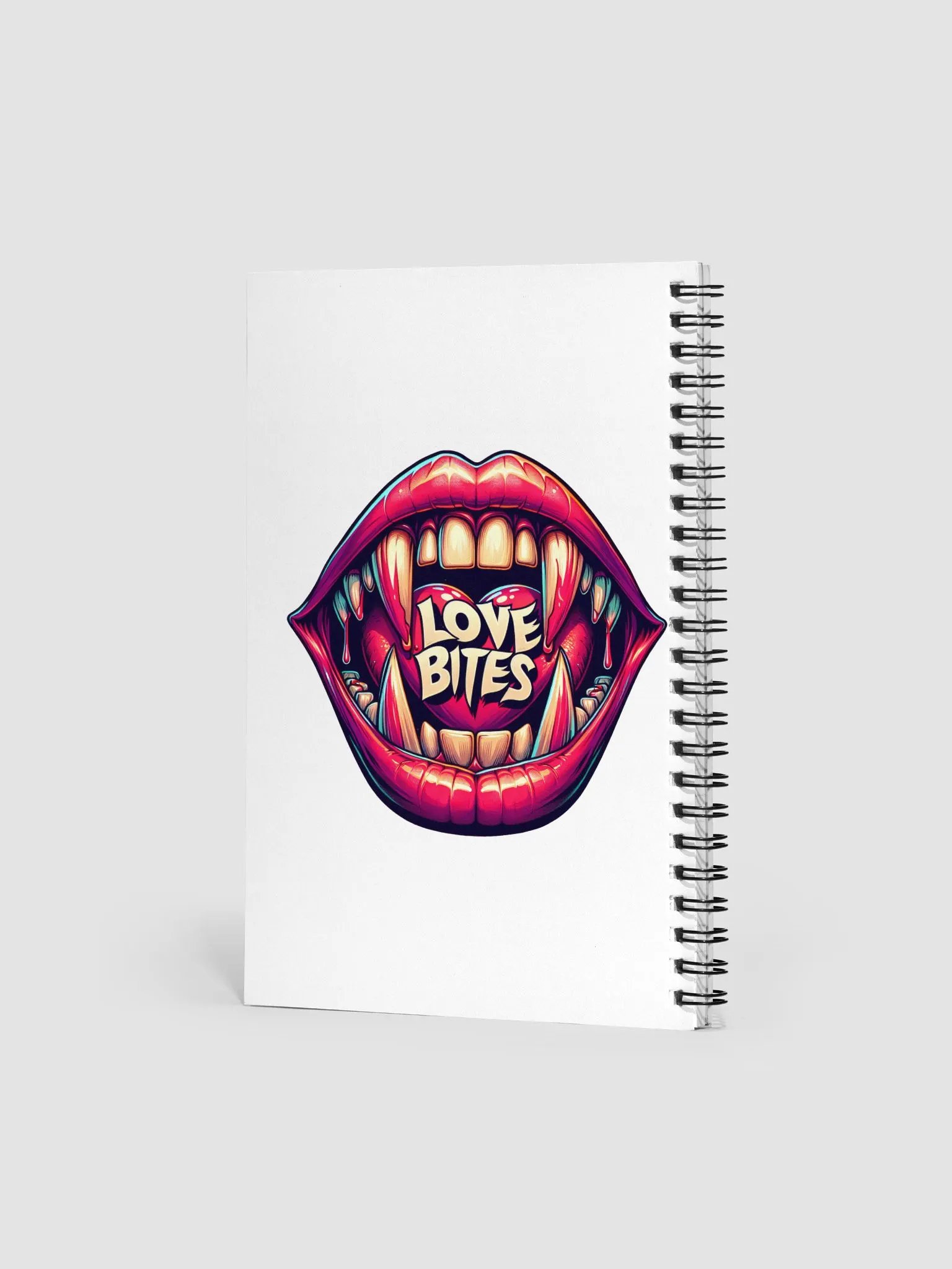 Love Bites Spiral Notebook product image (2)