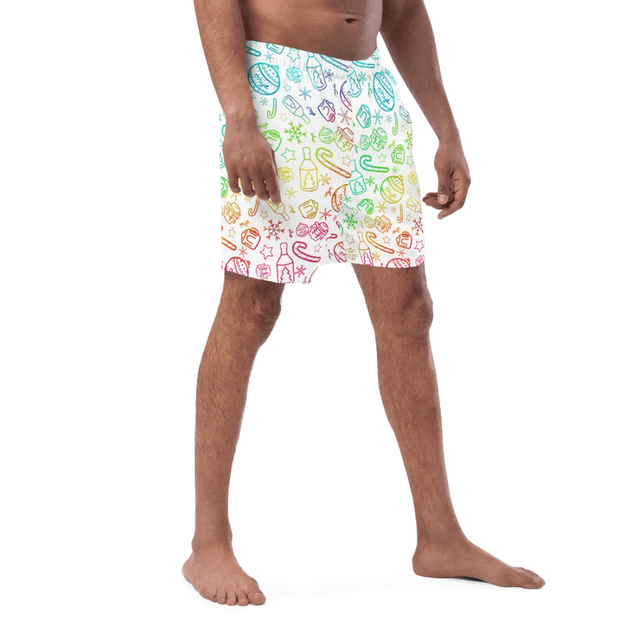 Limited Edition Christmas Rainbow Swim Shorts product image (8)