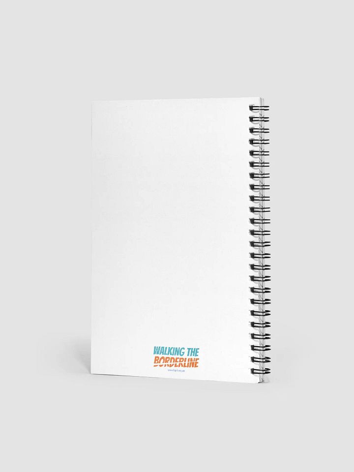 Walking The Borderline: BPD Awareness Notebook product image (2)