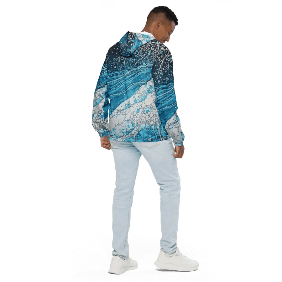 Winter Frost, Unisex Windbreaker product image (3)