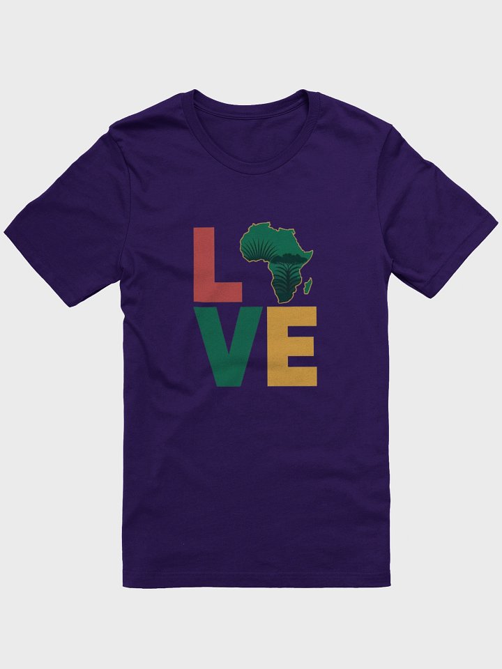African Love Map of Africa Supersoft T-shirt product image (5)