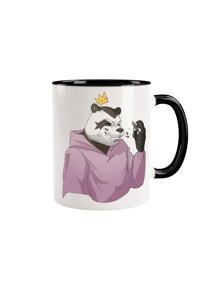 Panda eating a cookie mug product image (1)